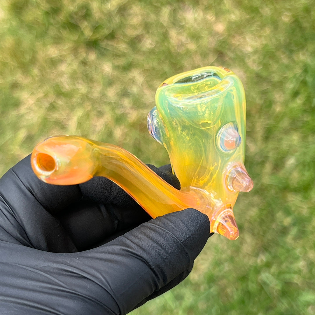 Fumed Spike Sherlock Glass Pipe Orosboro Glass   