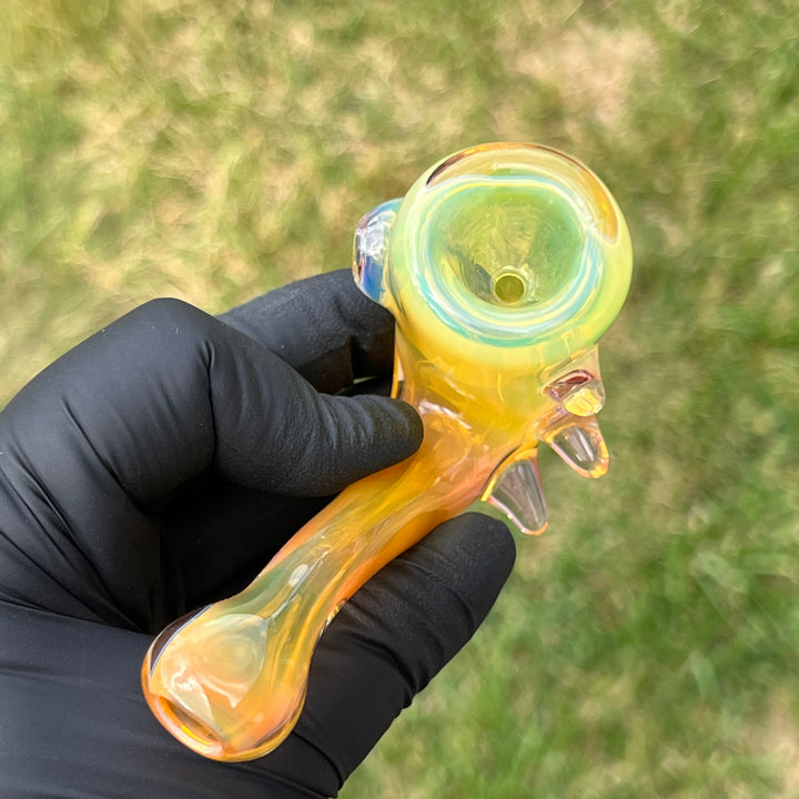 Fumed Spike Sherlock Glass Pipe Orosboro Glass   