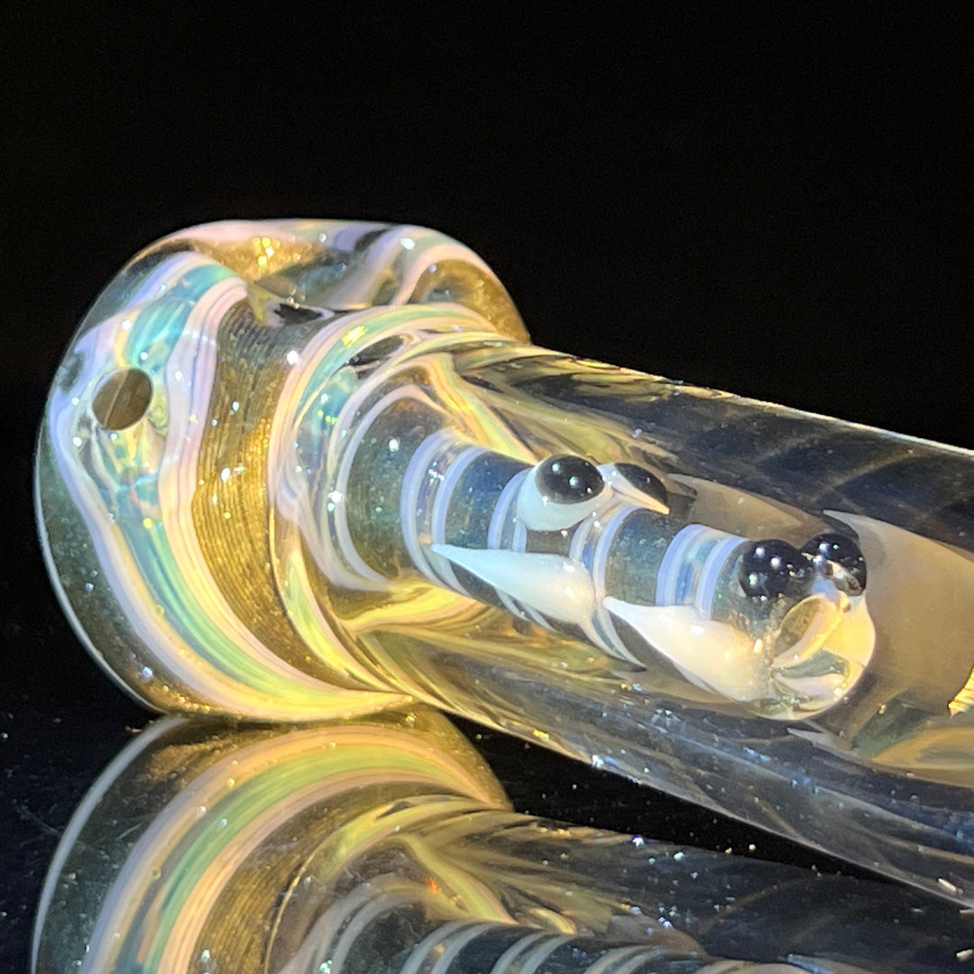 Mini Spiral Dragon Glass Pipe Gus Glass   