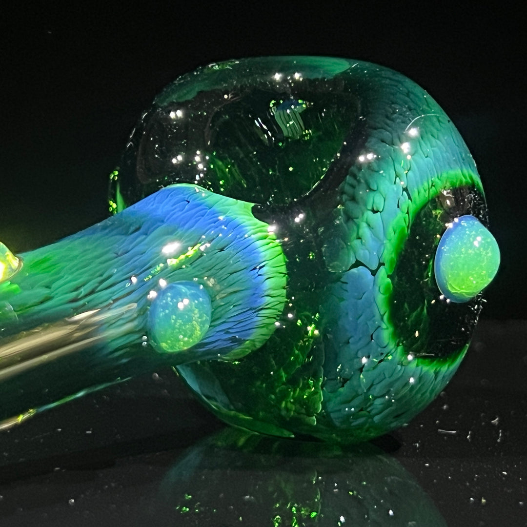 Thick Exp Green Pipe Glass Pipe Chuck Glass