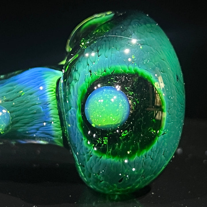 Thick Exp Green Pipe Glass Pipe Chuck Glass