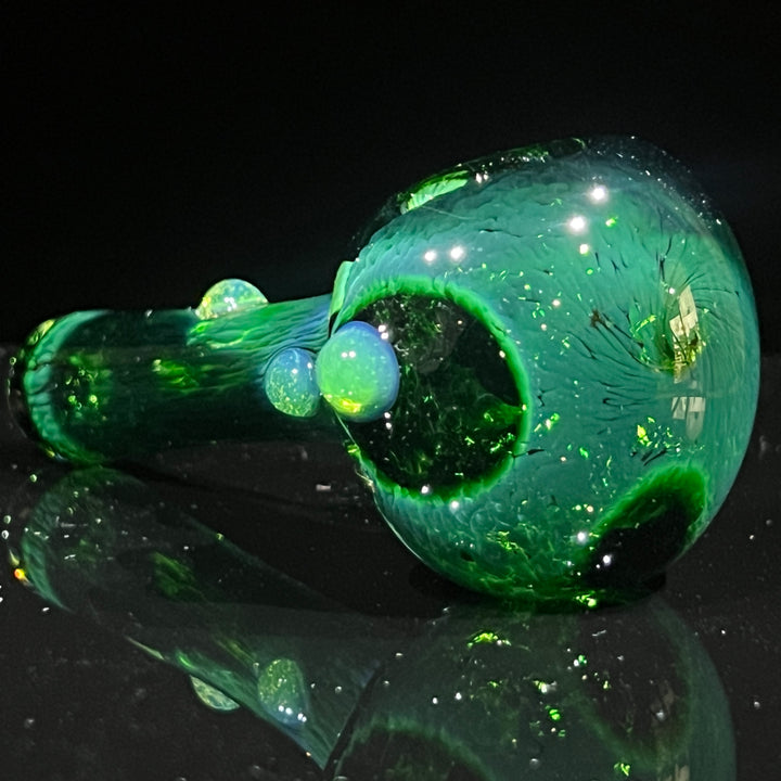 Thick Exp Green Pipe Glass Pipe Chuck Glass