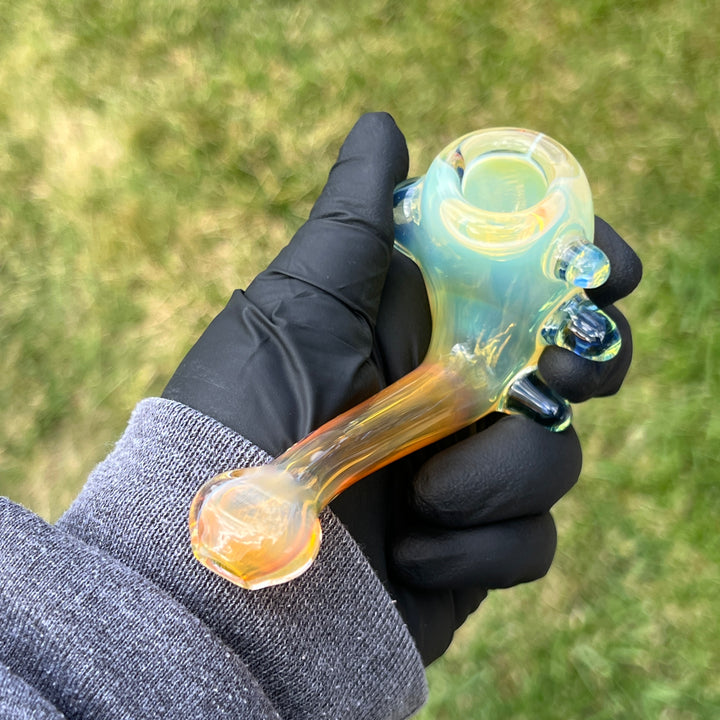 Fumed Spike Sherlock Glass Pipe Orosboro Glass   