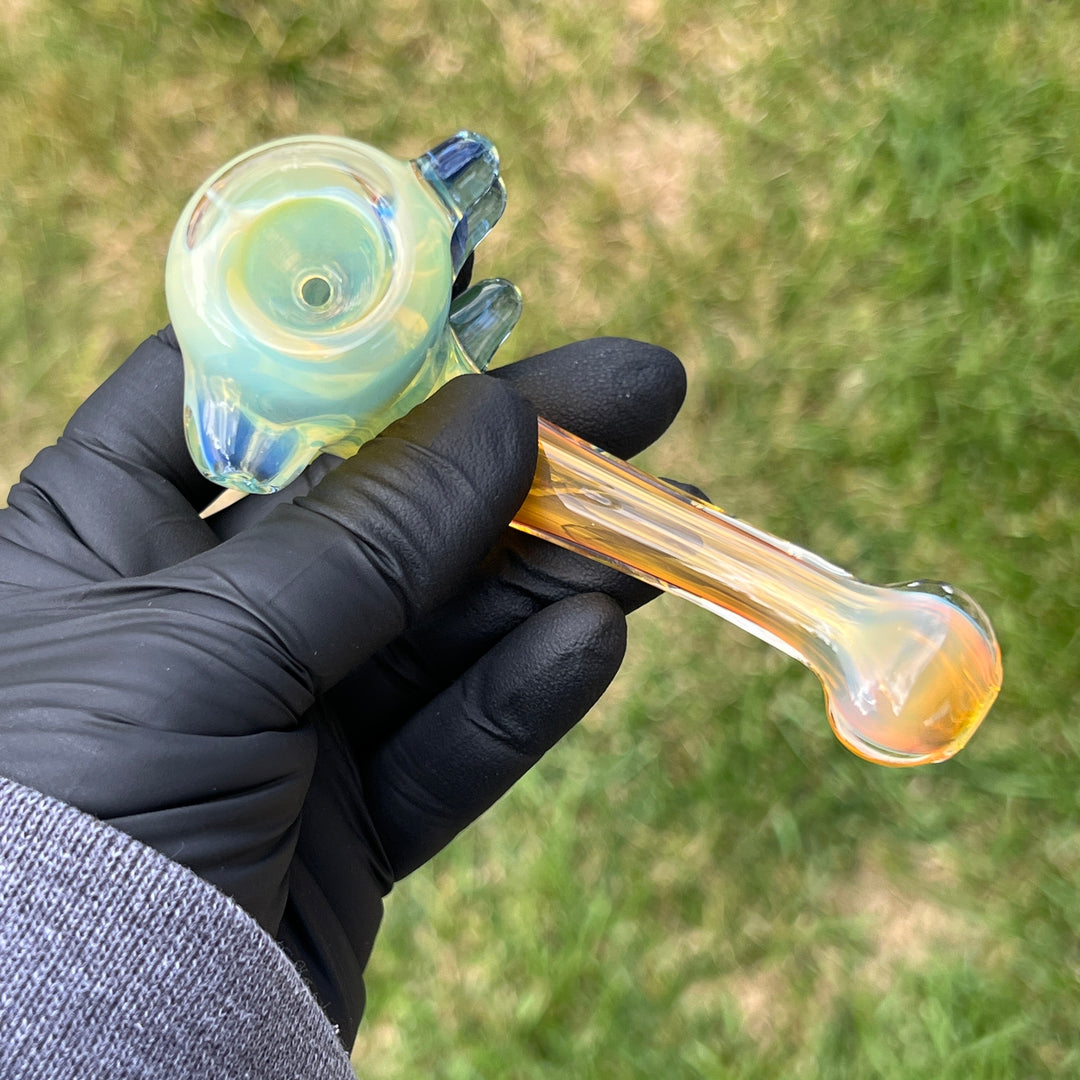 Fumed Spike Sherlock Glass Pipe Orosboro Glass   