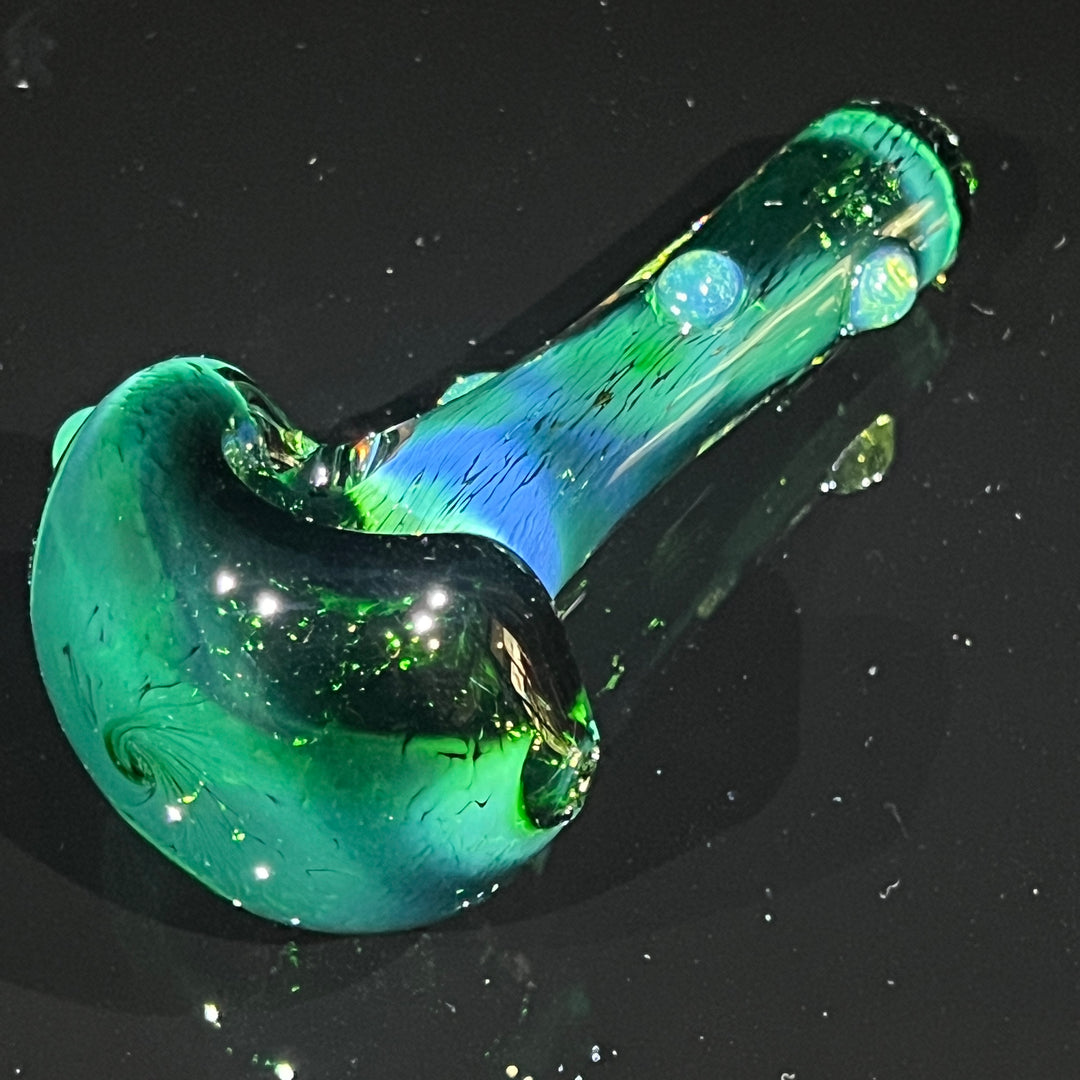 Thick Exp Green Pipe Glass Pipe Chuck Glass