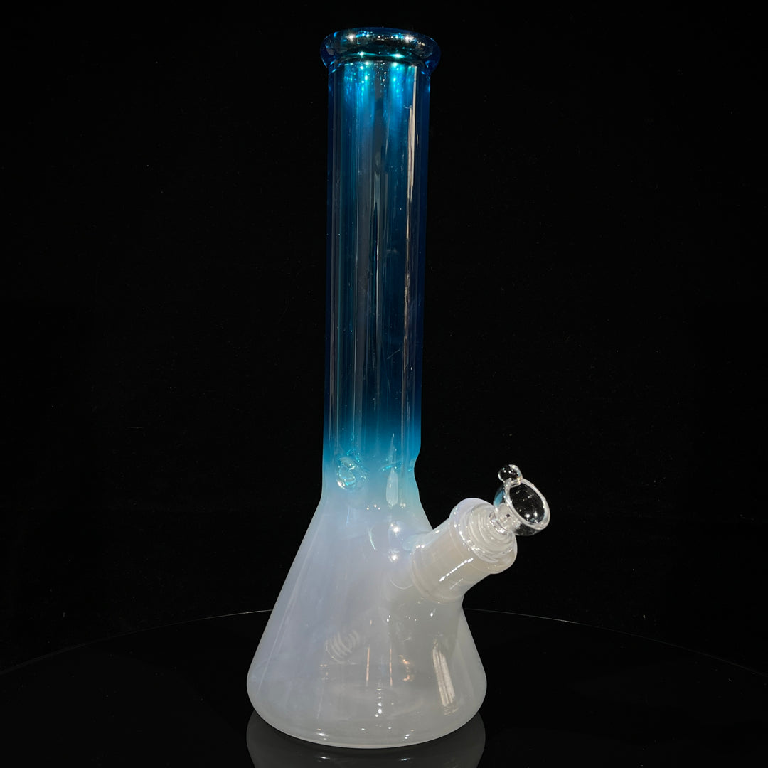 Icey Blue Magoo 14" Beaker Bong Glass Pipe TG