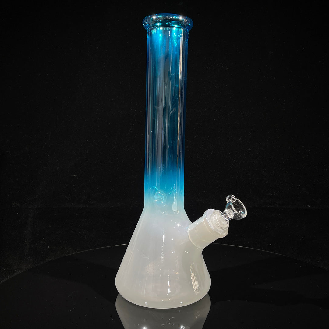 Icey Blue Magoo 14" Beaker Bong /w 6 Arm Downstem Glass Pipe TG