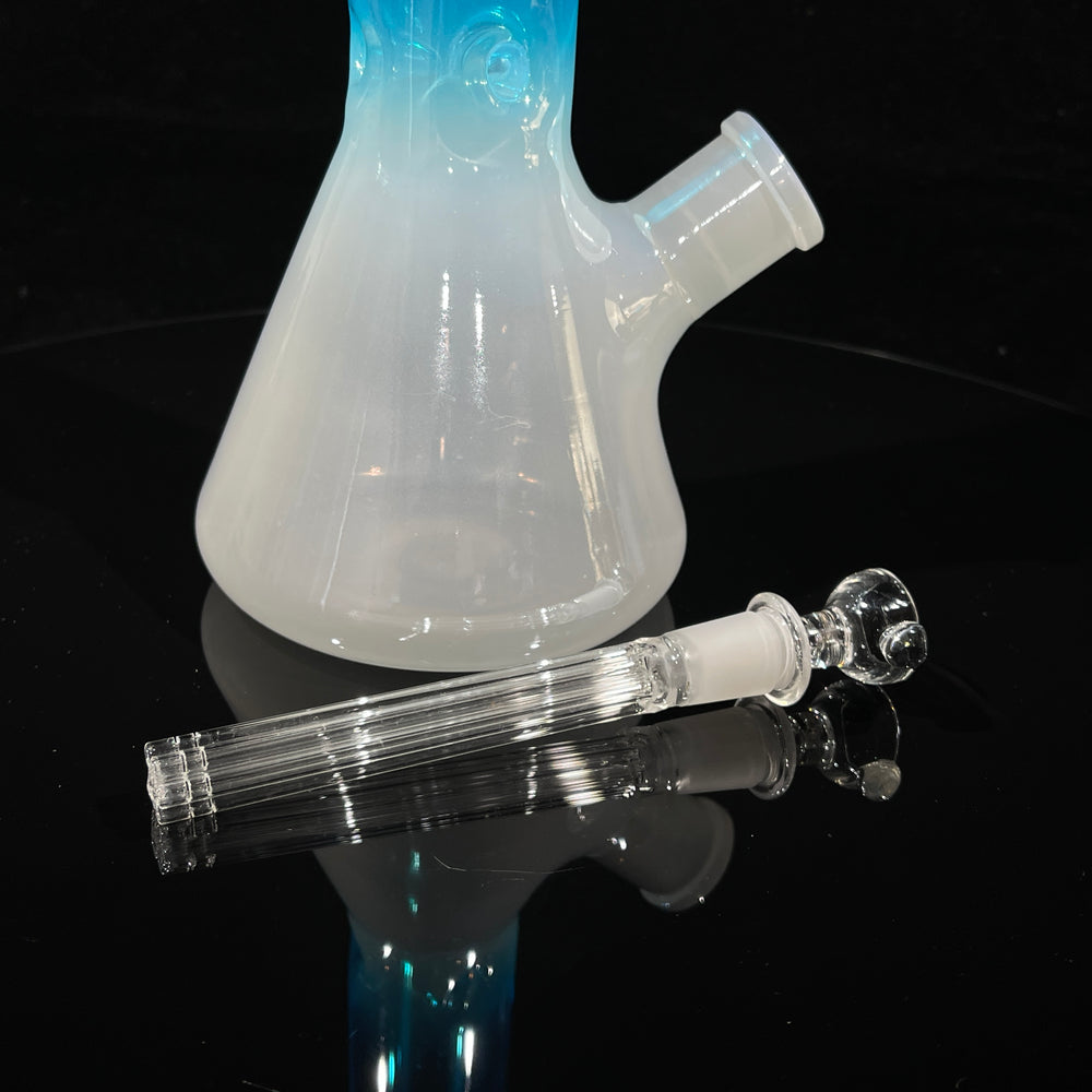 Icey Blue Magoo 14" Beaker Bong /w 6 Arm Downstem Glass Pipe TG