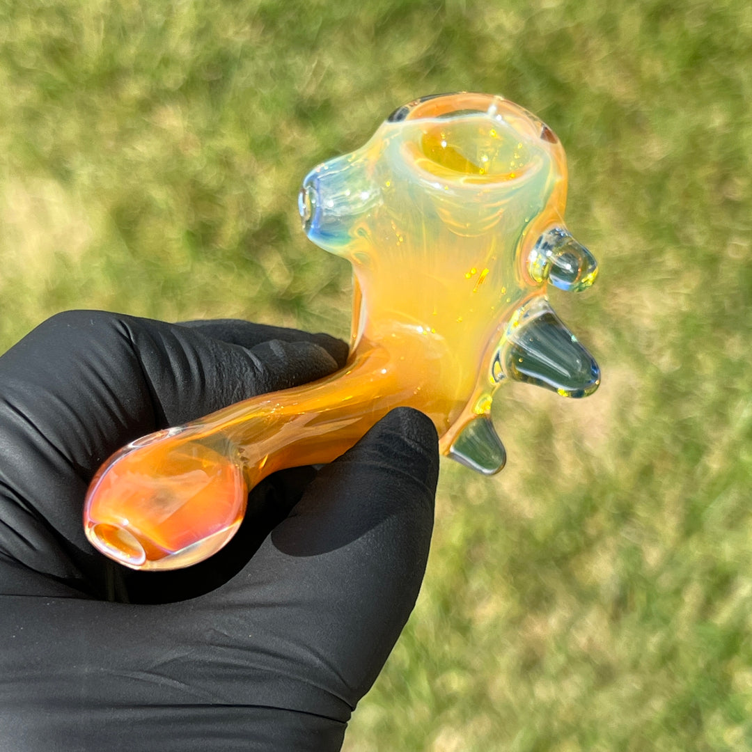 Fumed Spike Sherlock Glass Pipe Orosboro Glass   