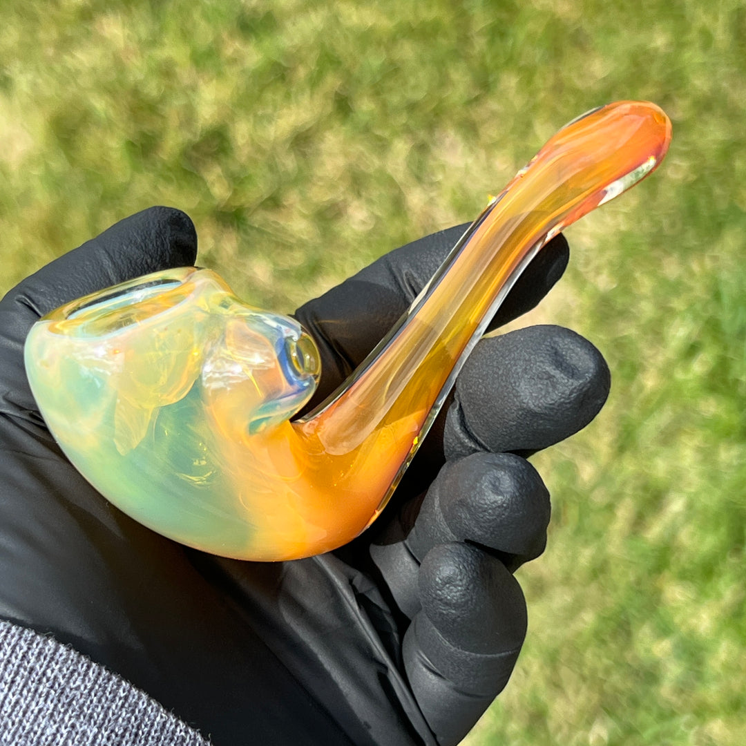 Fumed Spike Sherlock Glass Pipe Orosboro Glass   