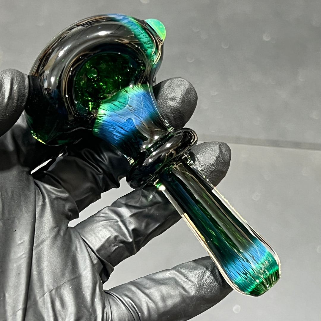 Thick Exp Green Pipe Glass Pipe Chuck Glass