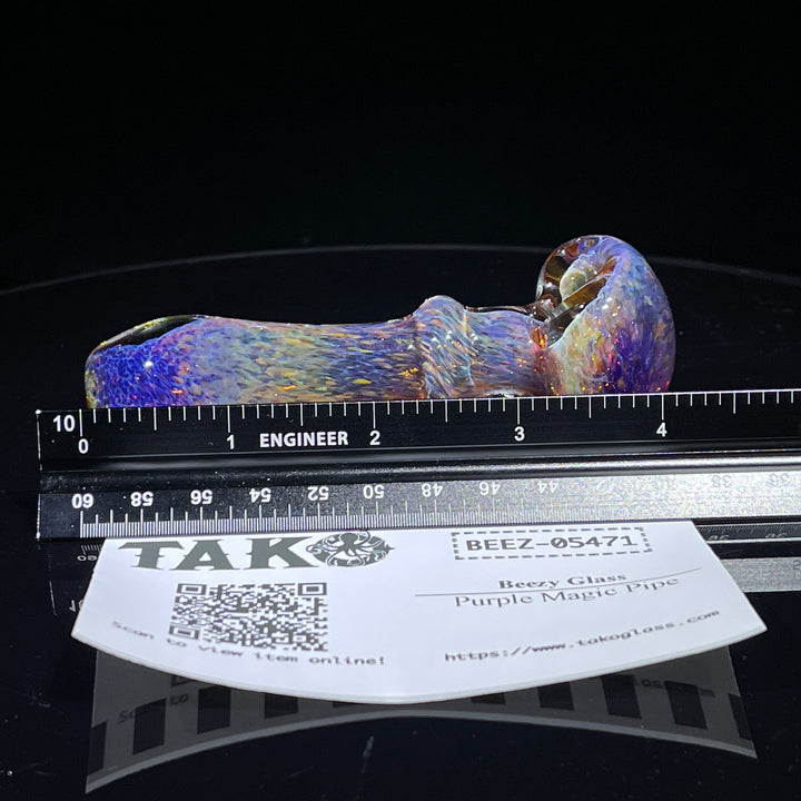 Purple Magic Pipe Glass Pipe Beezy Glass   