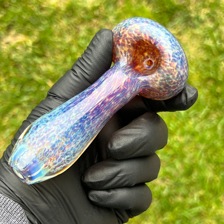 Purple Nebula Star Dust Pipe Glass Pipe Tako Glass   