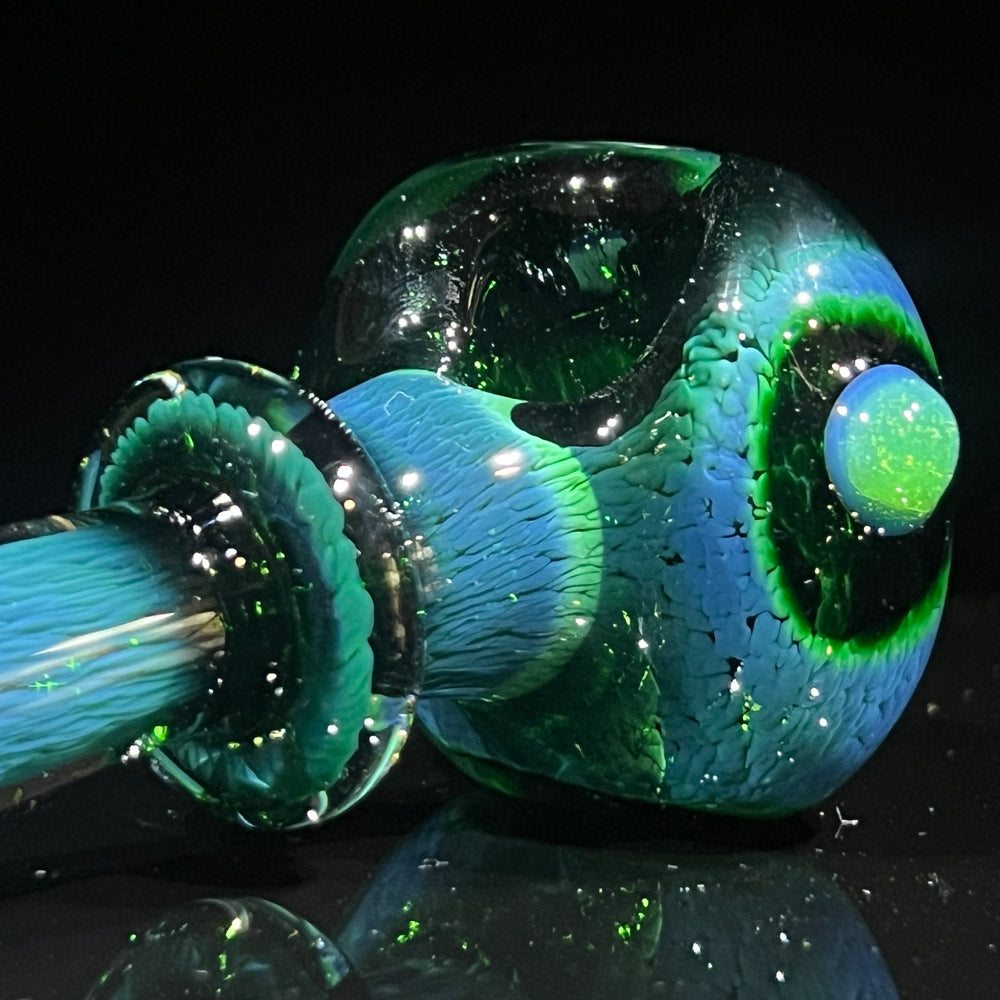 Thick Exp Green Pipe Glass Pipe Chuck Glass