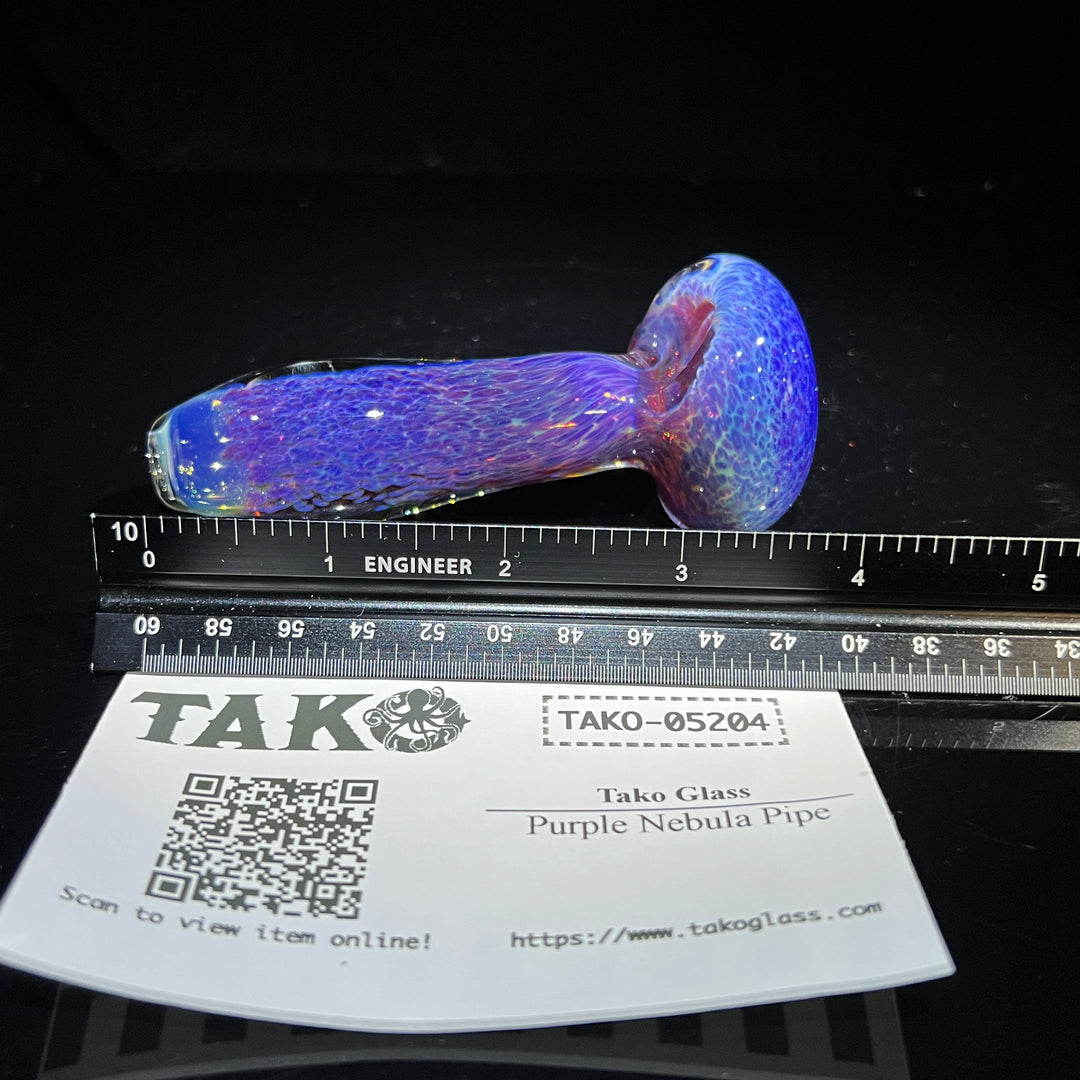 Purple Nebula Pipe Glass Pipe Tako Glass   