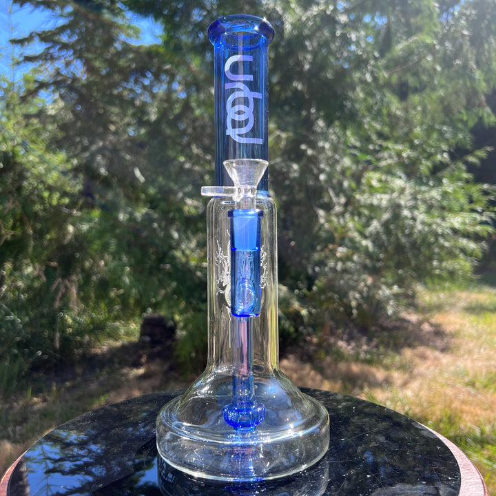 Hybrid Flower Tube Glass Pipe Urbal Technologies Blue  