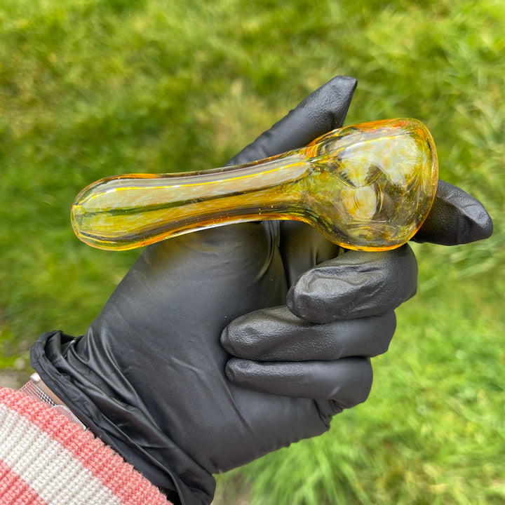 Summer Sun Yellow Pipe Glass Pipe Schutz Glass   