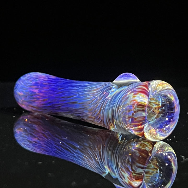 Thick Purple Chillum Glass Pipe Chuck Glass