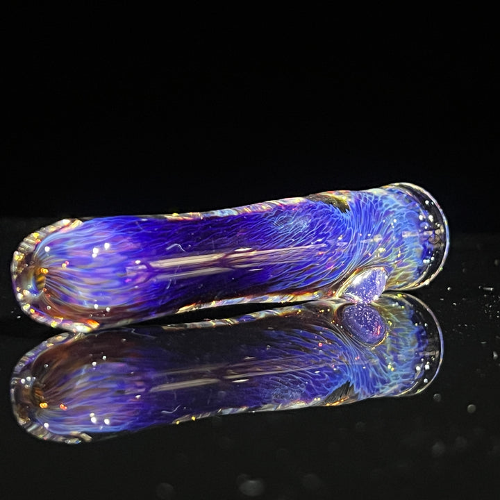 Thick Purple Chillum Glass Pipe Chuck Glass