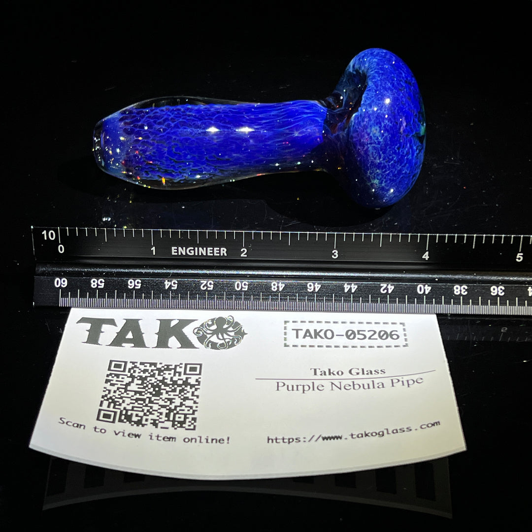 Purple Nebula Pipe Glass Pipe Tako Glass   