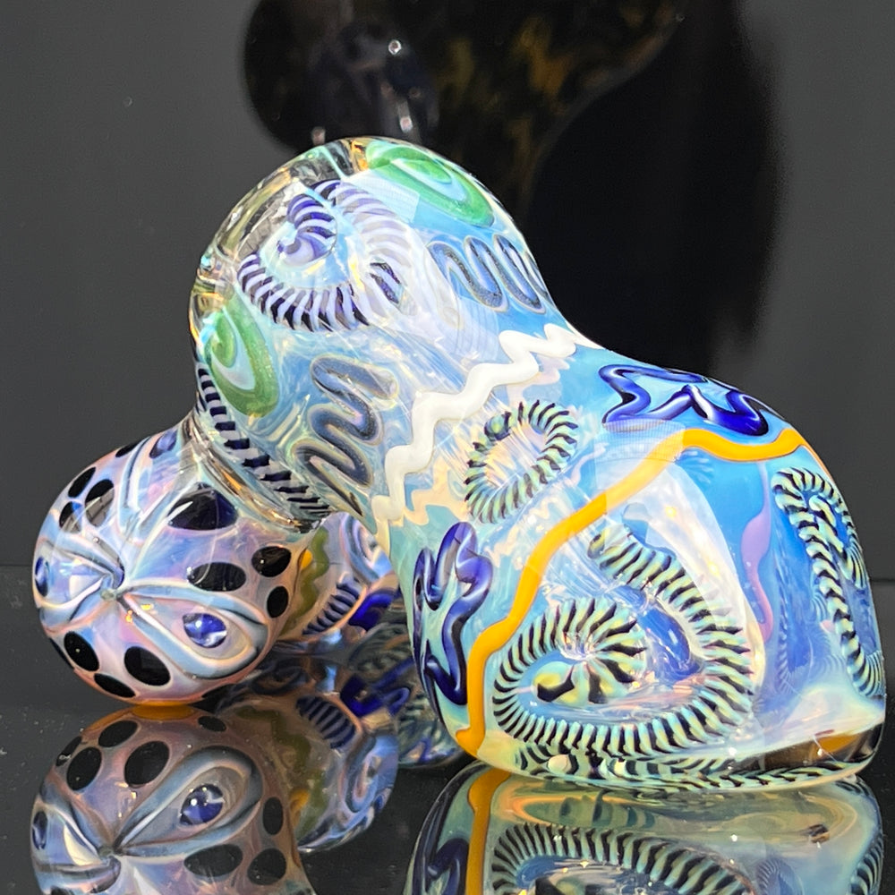 Fume Sidecar Bubbler Glass Pipe Tiny Mike