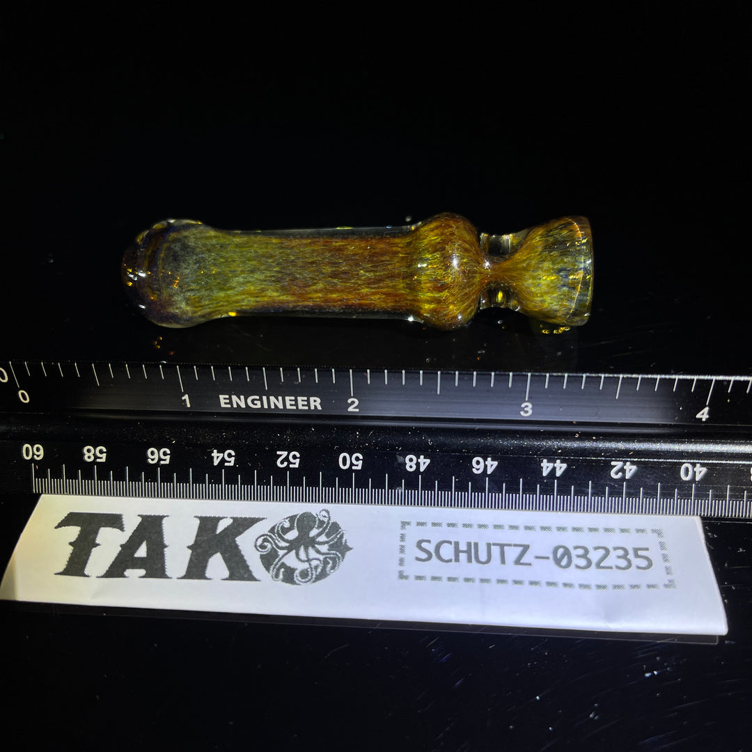 Mossy Trail Chillum Glass Pipe Schutz Glass   