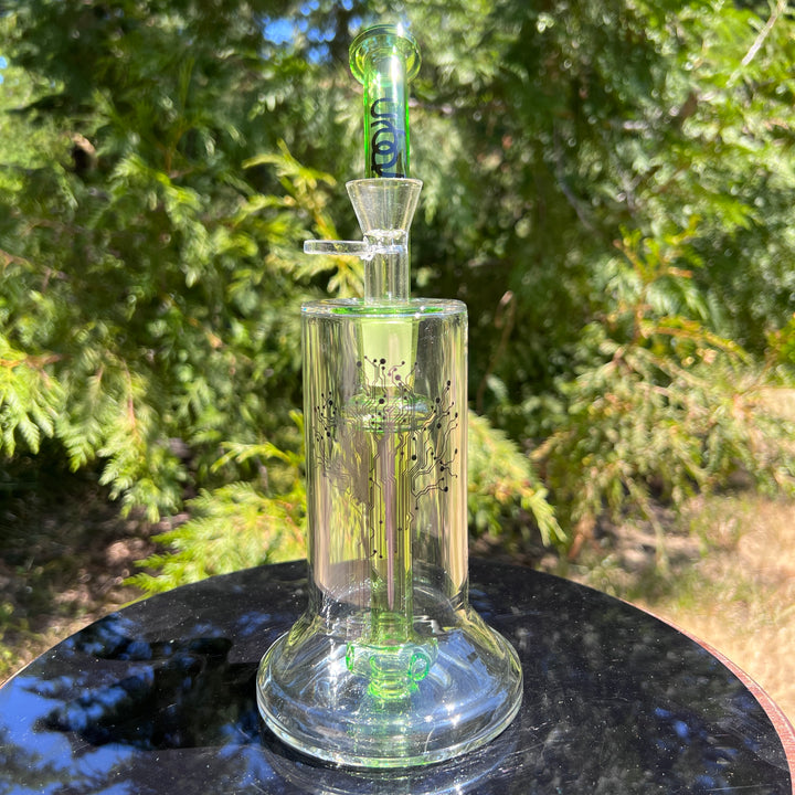 Hybrid 18mm Bubbler Glass Pipe Urbal Technologies   