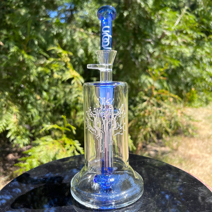 Hybrid 18mm Bubbler Glass Pipe Urbal Technologies   