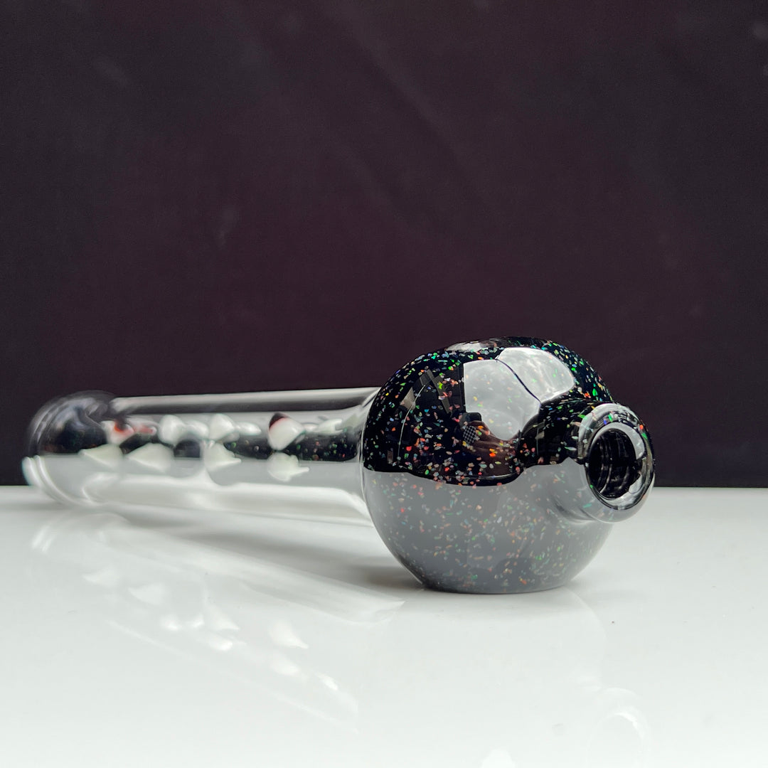 Crushed Opal Double Dragon Glass Pipe Gus Glass   