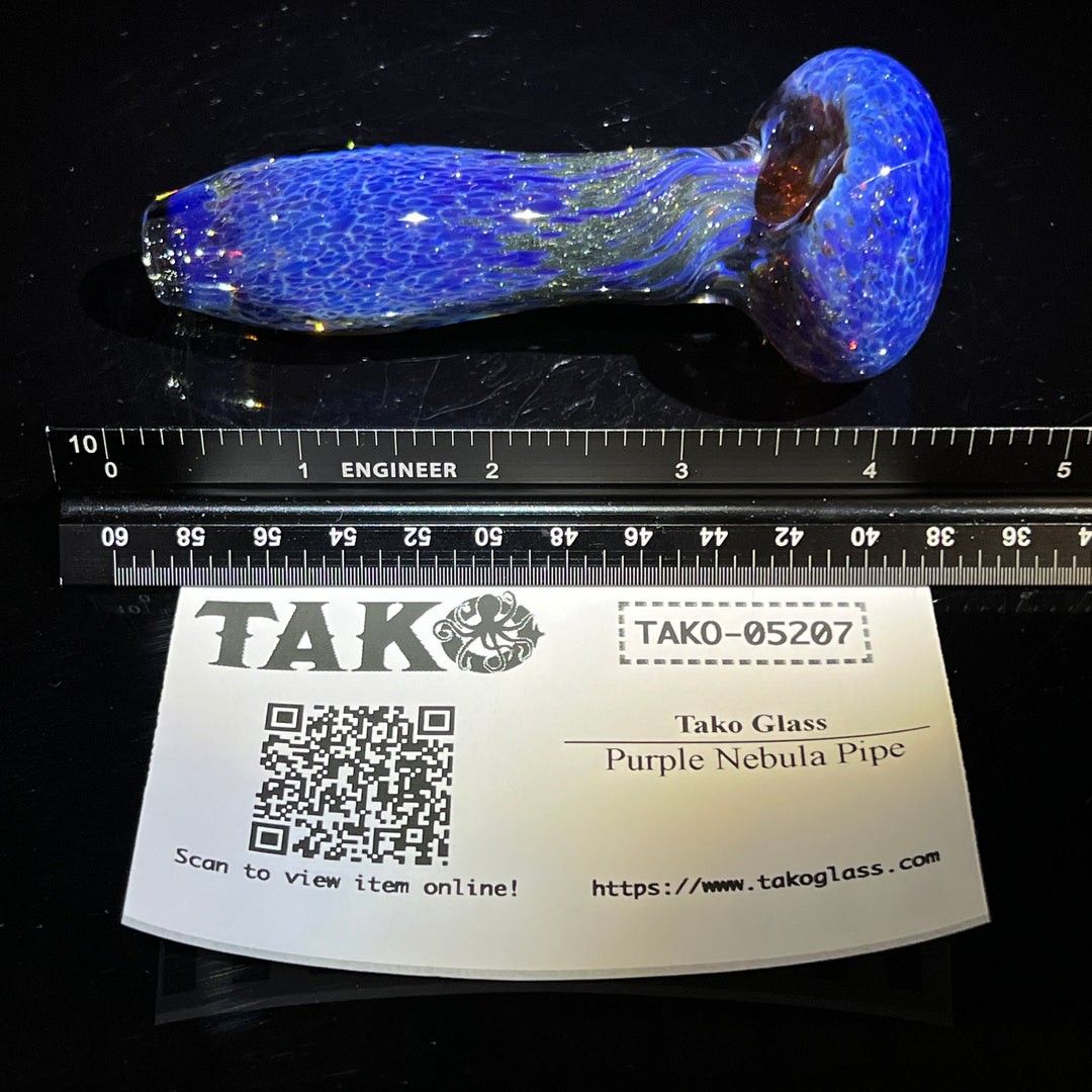 Purple Nebula Pipe Glass Pipe Tako Glass   