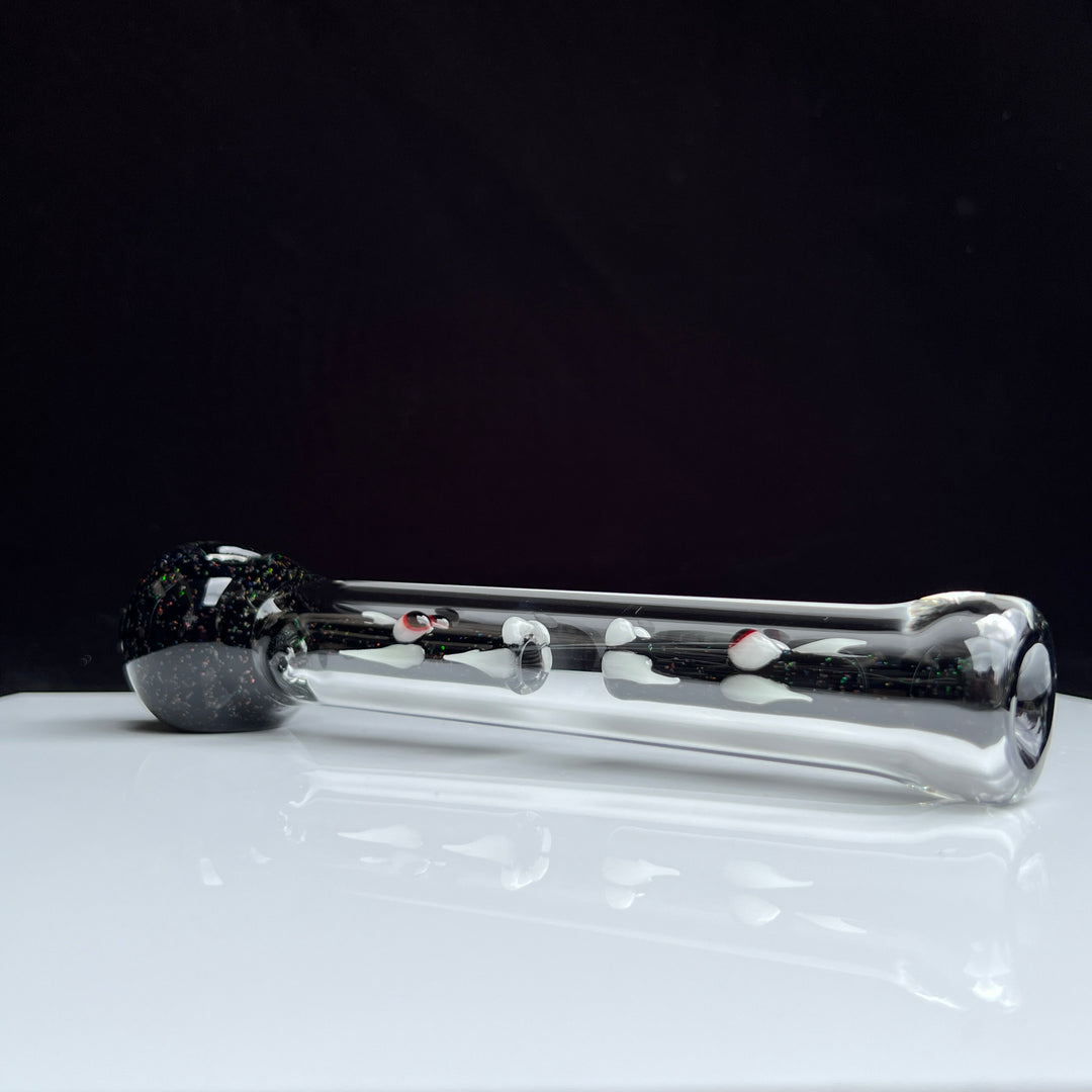 Crushed Opal Double Dragon Glass Pipe Gus Glass   