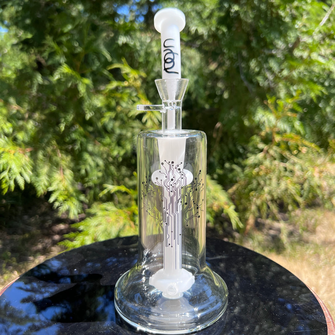 Hybrid 18mm Bubbler Glass Pipe Urbal Technologies   