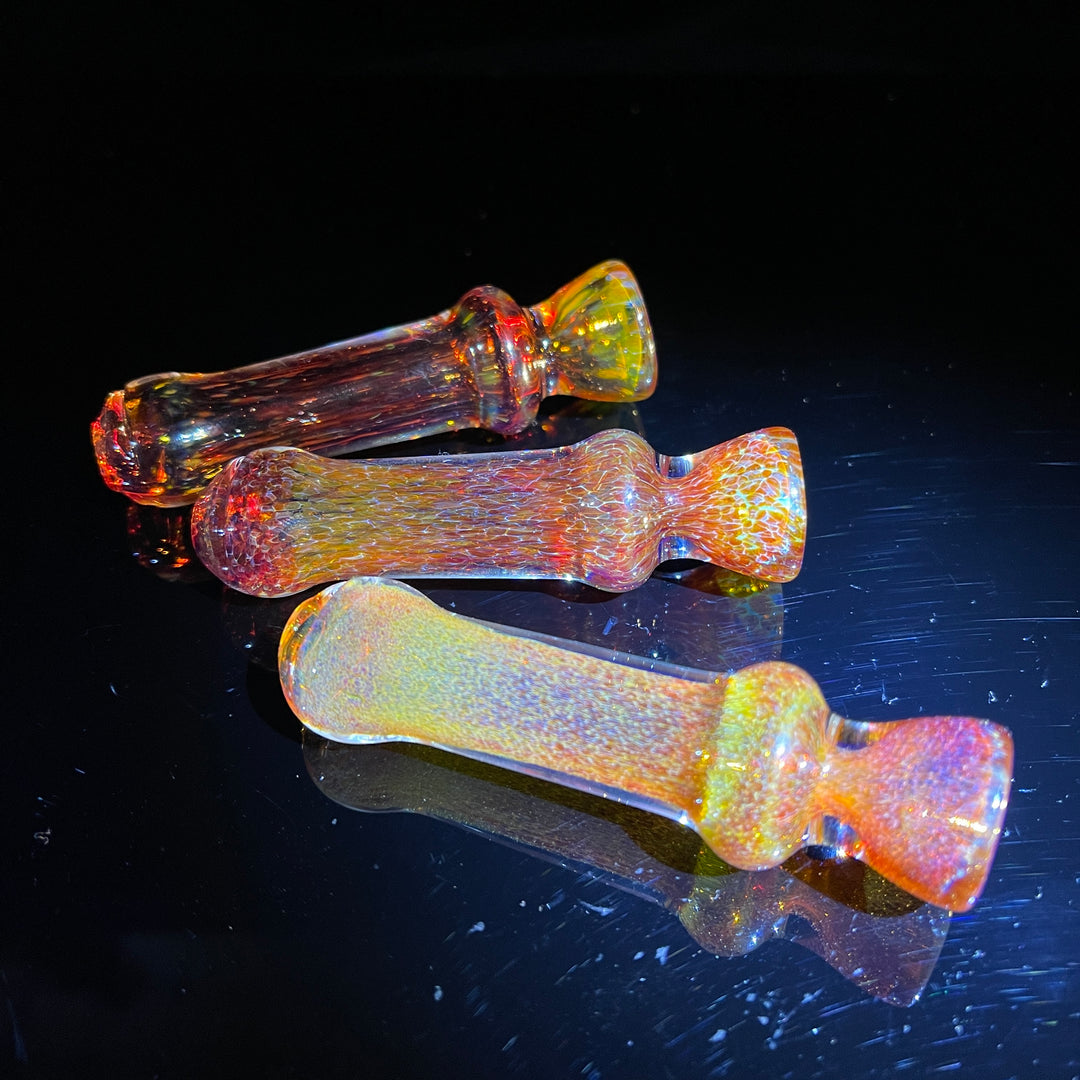 Mossy Trail Chillum Glass Pipe Schutz Glass   