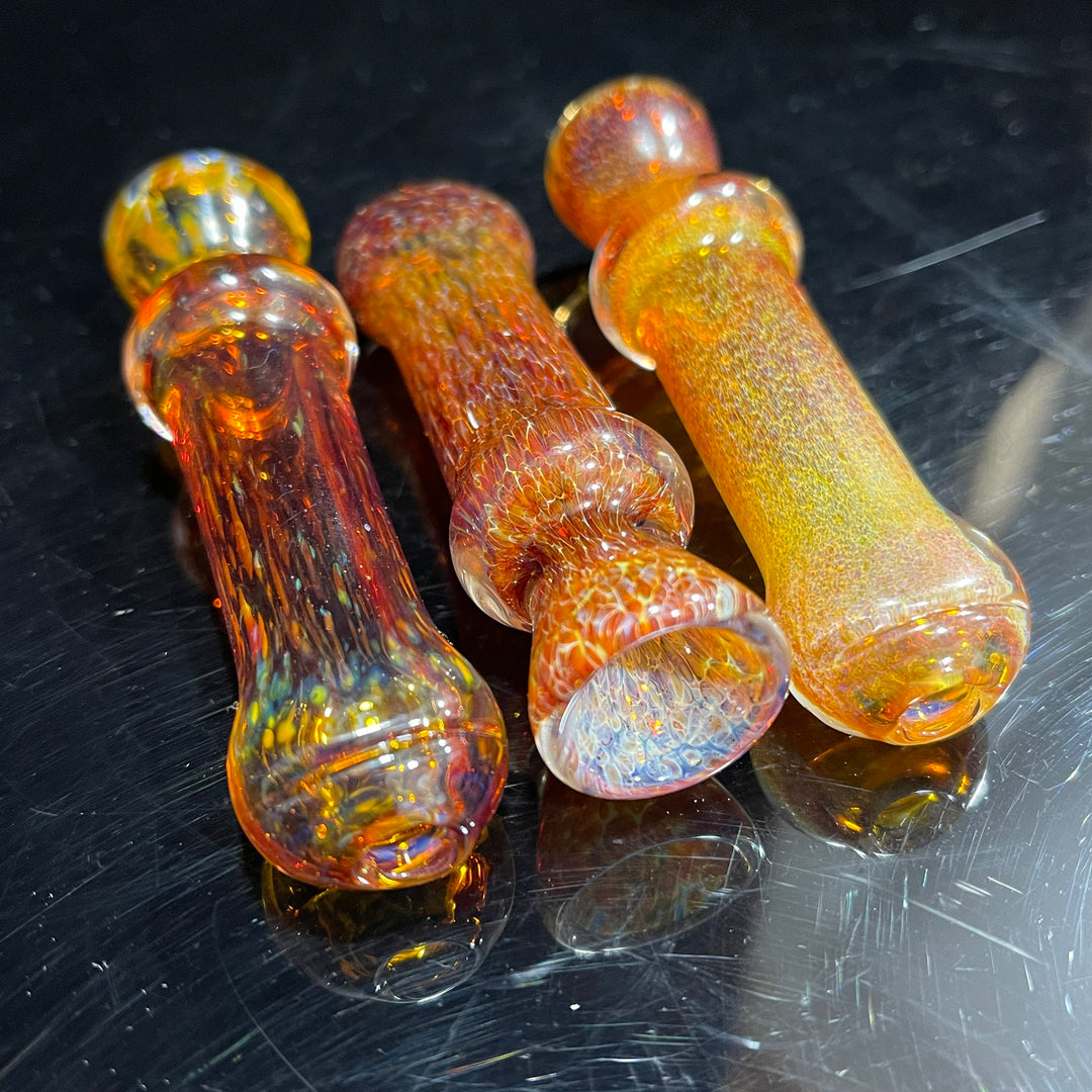 Mossy Trail Chillum Glass Pipe Schutz Glass   