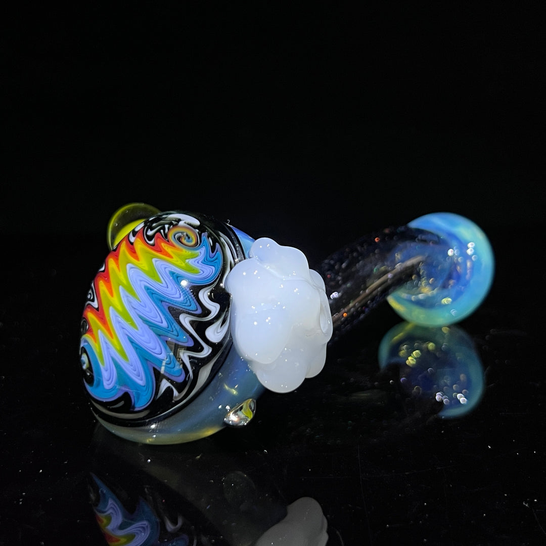 Fluffy Cloud Pipe Glass Pipe Cajun Glass   