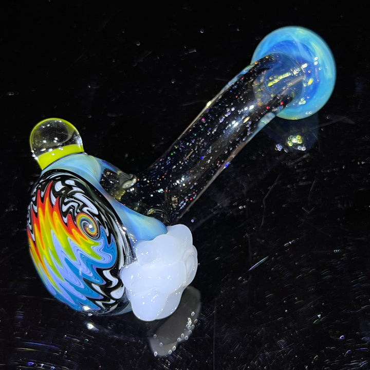 Fluffy Cloud Pipe Glass Pipe Cajun Glass   