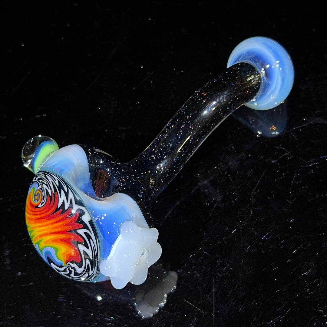 Fluffy Cloud Pipe Glass Pipe Cajun Glass   