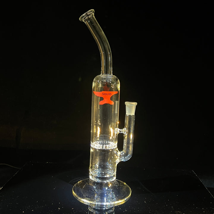 Solid Glass 12" Hurricane Bubbler Glass Pipe Solid Glass   