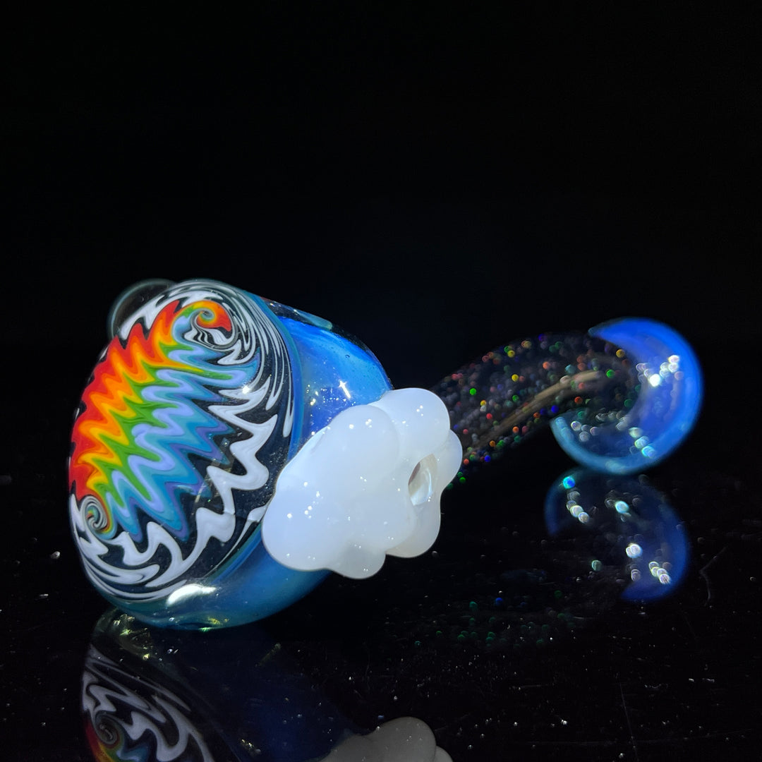 Fluffy Cloud Pipe Glass Pipe Cajun Glass   