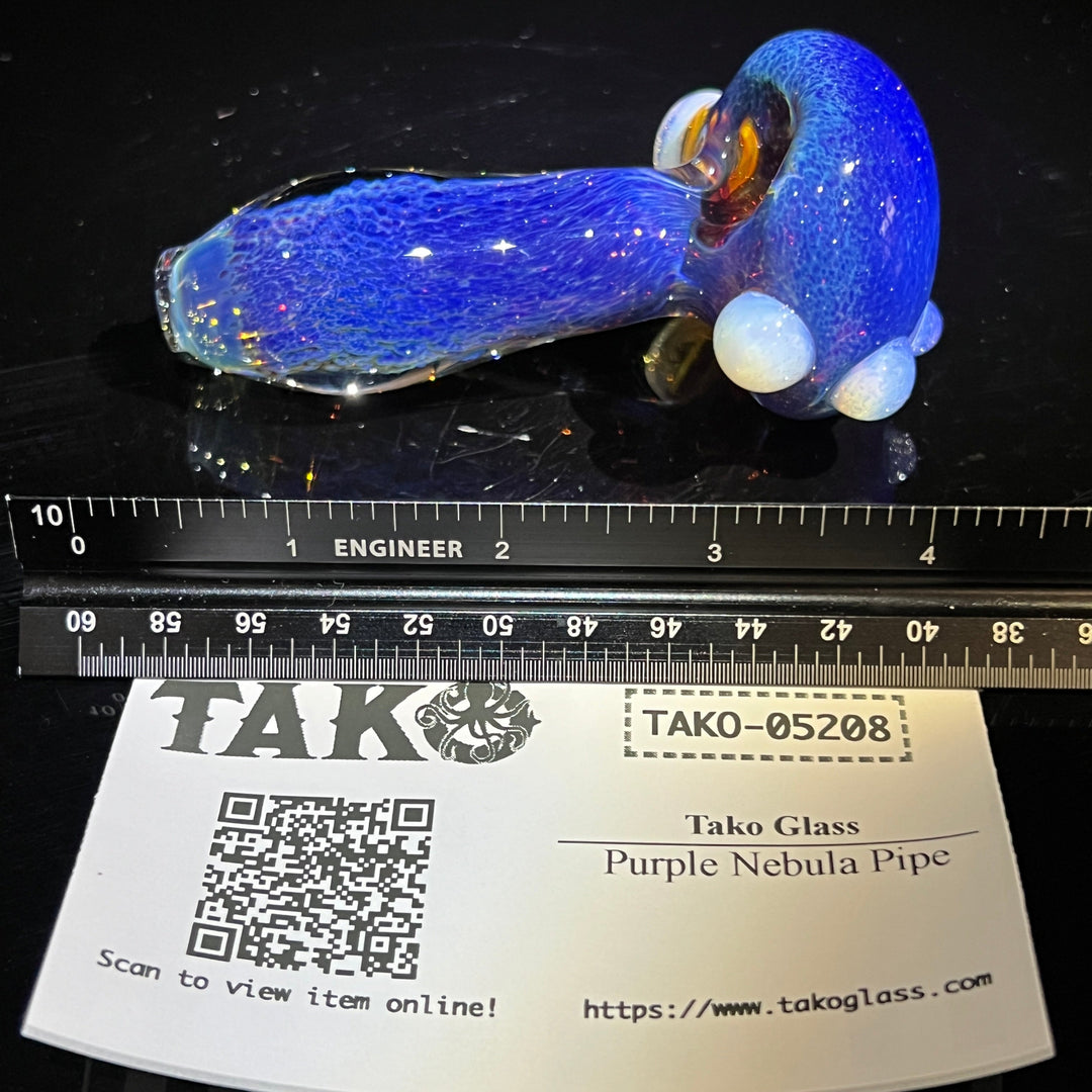 Purple Nebula Pipe Glass Pipe Tako Glass   