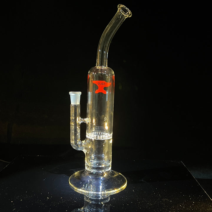 Solid Glass 12" Hurricane Bubbler Glass Pipe Solid Glass   