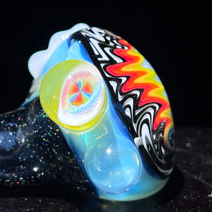 Fluffy Cloud Pipe Glass Pipe Cajun Glass   