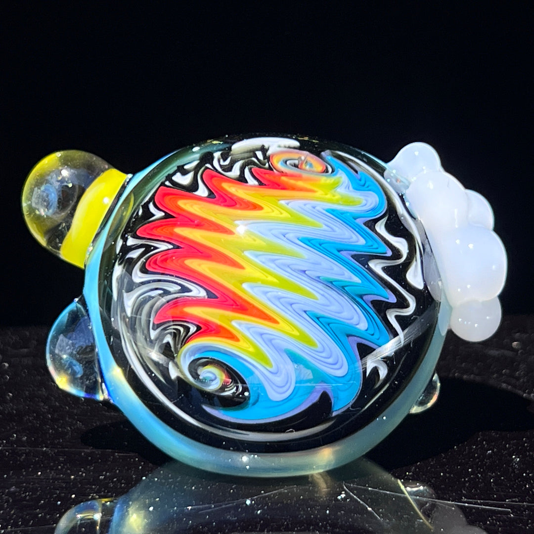 Fluffy Cloud Pipe Glass Pipe Cajun Glass   