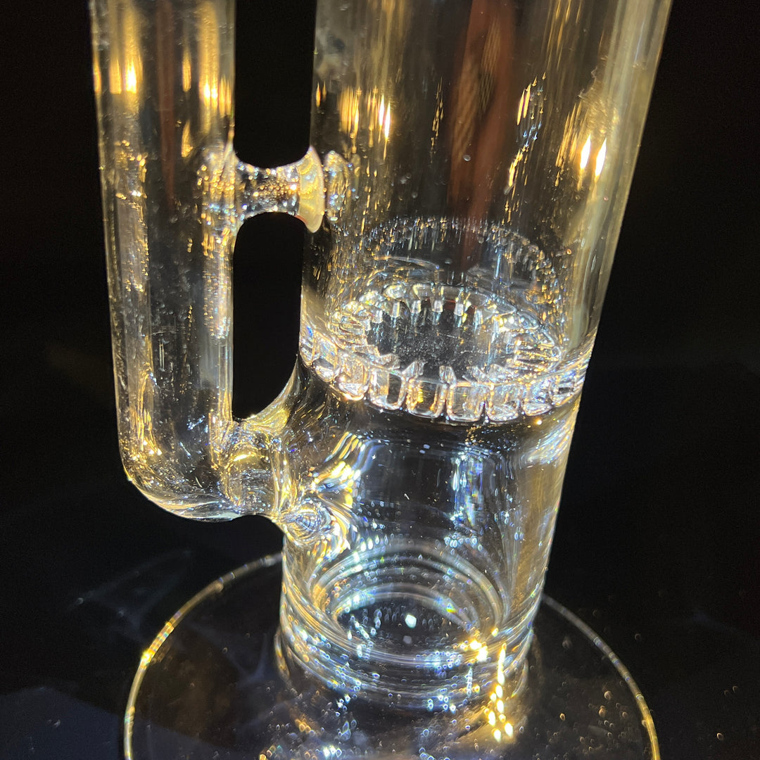 Solid Glass 12" Hurricane Bubbler Glass Pipe Solid Glass   