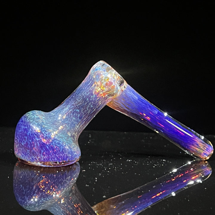 Thick Purple Sidecar Bubbler Glass Pipe Chuck Glass