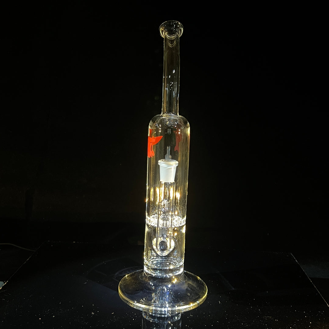 Solid Glass 12" Hurricane Bubbler Glass Pipe Solid Glass   