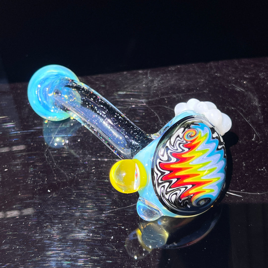 Fluffy Cloud Pipe Glass Pipe Cajun Glass   