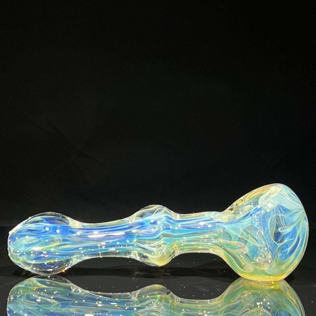 Large Ghost Flame Maria Pipe Glass Pipe Tiny Mike