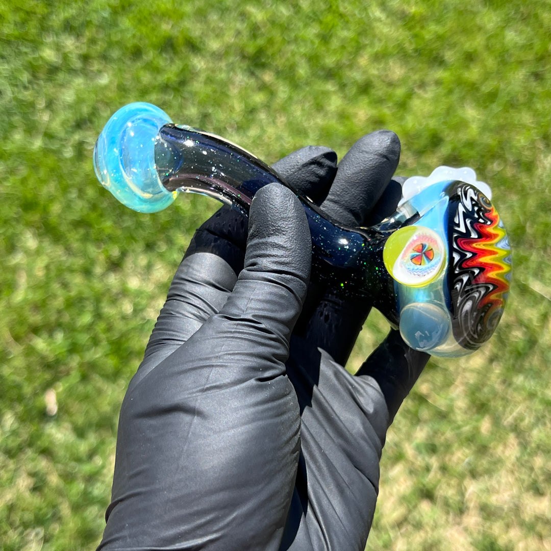 Fluffy Cloud Pipe Glass Pipe Cajun Glass   