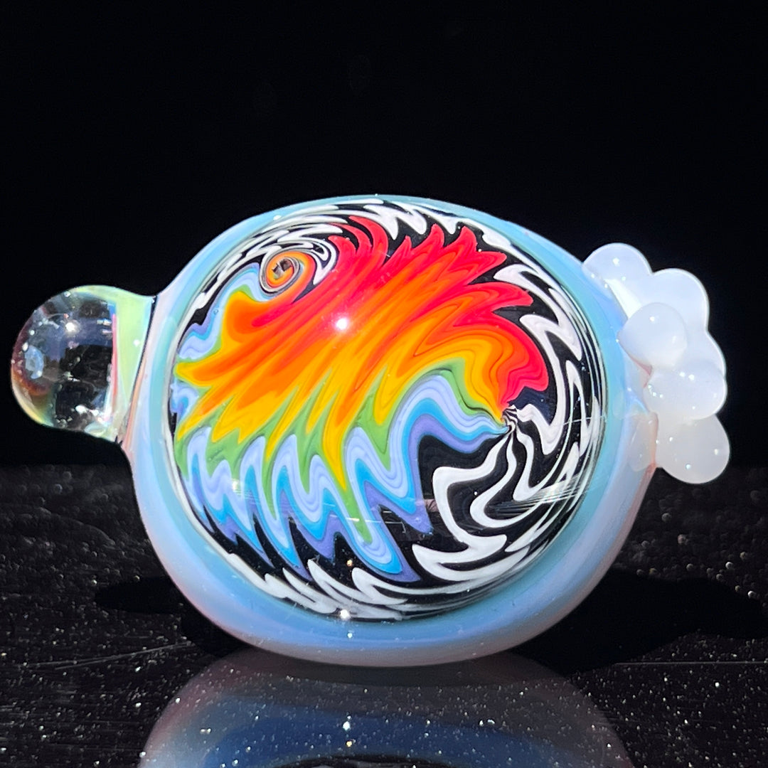 Fluffy Cloud Pipe Glass Pipe Cajun Glass   